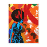 Funkart Funk retro vintage poster style gifts postcards