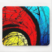 Funky Abstract Circles Art