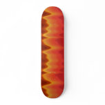 Funky Abstract Flames Design skateboards
