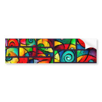 Funky Abstract Swirly Art