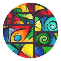 Funky Abstract Swirly Art