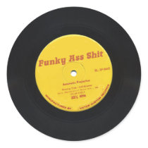 Funky Ass Shit Round Sticker