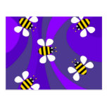Funky Bees Post Cards