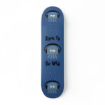 Funky Blue DJ Jellyfish Born To Be Wild Deck skateboards
