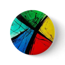 Funky Bright Abstract Art Painting