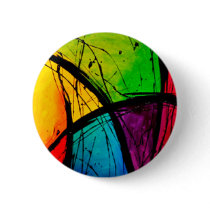 Funky Bright Abstract Art Painting