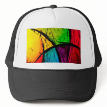 Funky Bright Abstract Art Painting