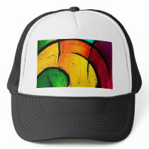 Funky Bright Colours Abstract Art