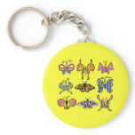 Funky Butterfly Keychain