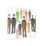 Funky Cats Canvas Print