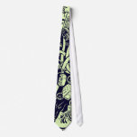 Funky Collage Black & Green Tie