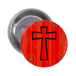 Funky Cross Button