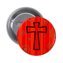 Funky Cross Button