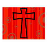 Funky Cross Postcards