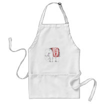 Funky Elephant Apron