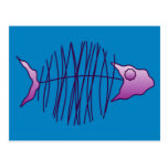 Funky Fish Postcard