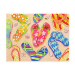 Funky Flip Flops postcards