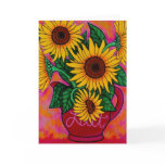Funky Floral Greeting Cards