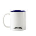 Funky Floral "Hydrangea" Coffe Mug