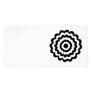 Funky Flower in Black and White. Customized Photo Card