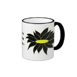 funky flower mug
