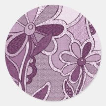 Funky Flower Stickers