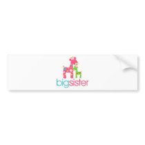 Funky Giraffe Big Sister Tshirt