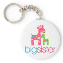 Funky Giraffe Big Sister Tshirt