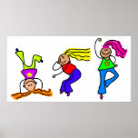 Funky Girls Poster