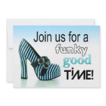 Funky Good Time Party Fashion Show Invitation