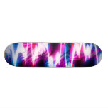 Funky Graphic EQ Audio Waveform Skateboard