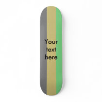 Funky green gold black stripes diagonal pattern