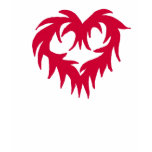 Funky Heart  lady's shirt
