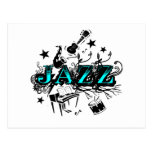 Funky Jazz Post Card