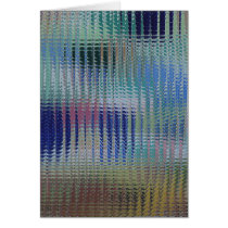 Funky Metallic Glass Abstract