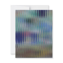 Funky Metallic Glass Abstract