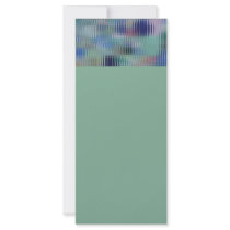 Funky Metallic Glass Abstract