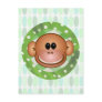 Funky Monkey Greeting Cards Postcard