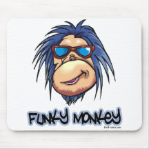 Funky Monkey mousepad