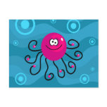 Funky Octopus Postcard
