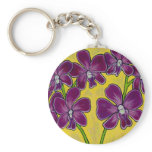 Funky Orchid Key Chain keychains