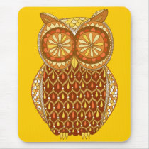 Funky Owl Mousepad