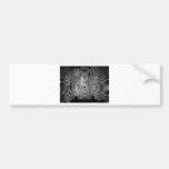 Funky Pattern DJ Bumper Stickers