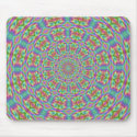 Funky Psychedelic Hippie Mousepad