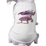 funky punk socks purple monster pet tee shirt