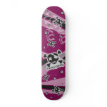 Funky-Punky Black Skateboard