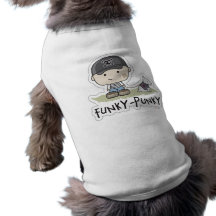 Funky-Punky Doggie Ribbed Tank Top Pet Tshirt