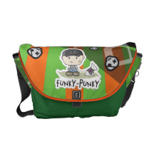 Funky Punky Messenger Bag