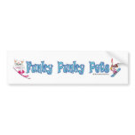 Funky Punky Pets bumper sticker bumper stickers