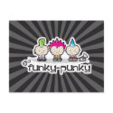 Funky-Punky Postcard
